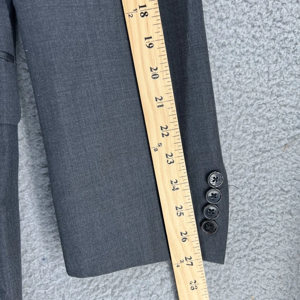 Lauren Ralph Lauren Men's 50L Gray Suit Jacket Blazer Wool Blend Big & Tall‎